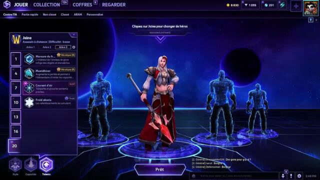 HoTs Jaina Escape