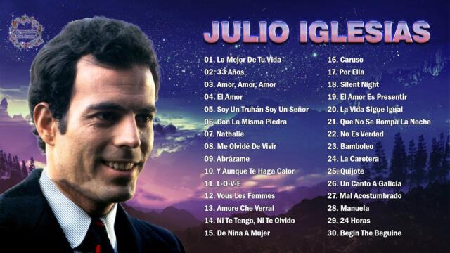 julio iglesias mix 30 super Éxitos romÁnticos julio iglesias sus