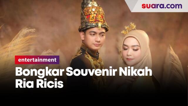Mengintip Isi Souvenir Nikah Ria Ricis