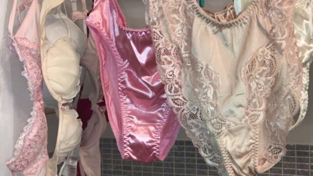 My washed panties 6 / Satin Panties / Vintage Lingerie Panties