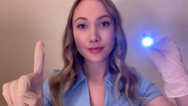 ASMR Cranial Nerve Examination (Whispered)