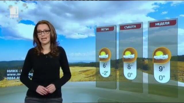 BNT weather - Pavleta Terziyska - 17.12.2015 (12:20h)