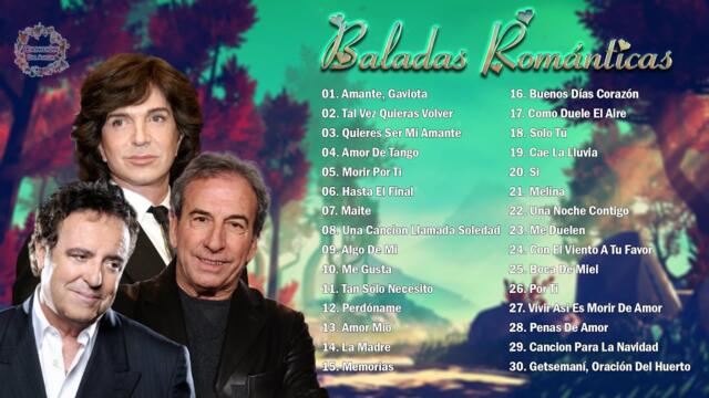 DYANGO, JOSÉ LUIS PERALES, CAMILO SESTO EXITOS SUS MEJORES CANCIONES - BALADAS ROMANTICAS
