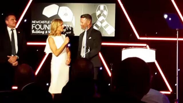 Shay Given is inducted into the Newcastle United Foundation's Hall of Fame