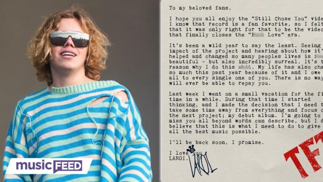 The Kid Laroi Announces BREAK From Spotlight After MASSIVE Year!