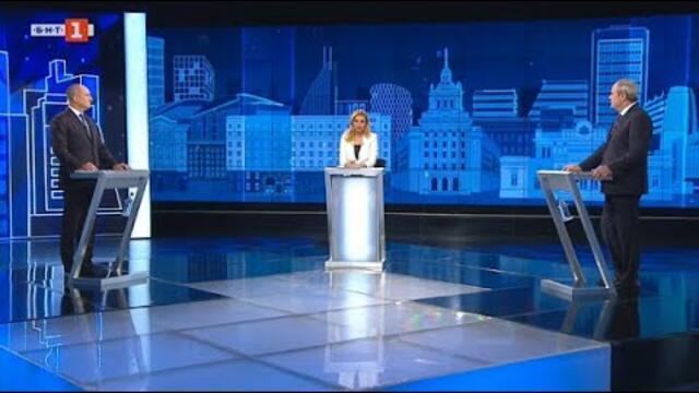 Президентският дебат Радев – Герджиков - 18.11.2021 по БНТ