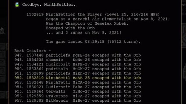 DCSS 0.28 Trunk: Tilesathon (BaAE of Nem)