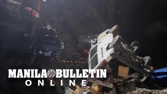 1 dead, 5 hurt as vehicles fall off bridge in Tanza, Cavite
