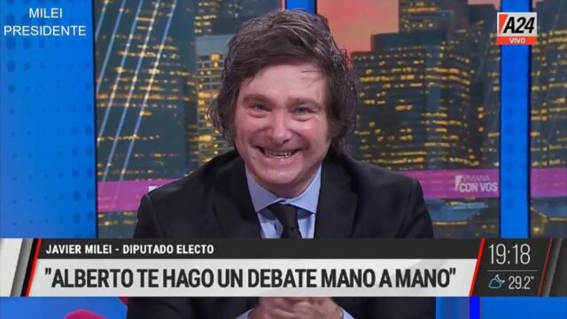 "Soy peligroso" Imperdible Javier Milei con Viviana Canosa- 22/11/21