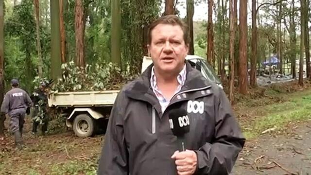 Overnight downpour hampers search for missing boy William Tyrrell