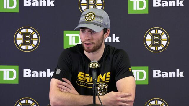 Patrice Bergeron Postgame Interview | BOS vs CGY