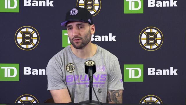 Jeremy Swayman Postgame Interview | BOS vs CGY