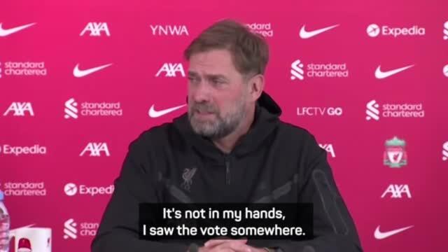 'It's your fault'! - Klopp shocked by Salah's Ballon d'Or ranking