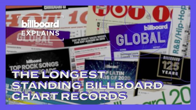 Billboard Explains: The Longest Standing Billboard Chart Records