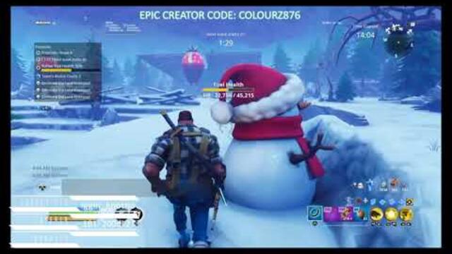 FROSTNITE 128 SOLO FULL VIDEO FORTNITE SAVE THE WORLD. BY COLOURZ876.