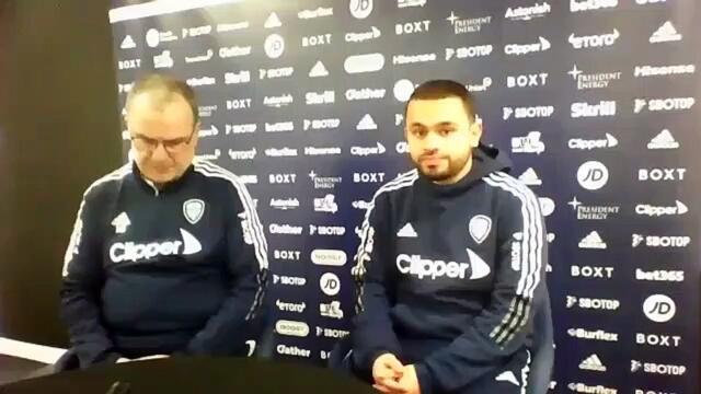 Bielsa on Ayling and Bamford