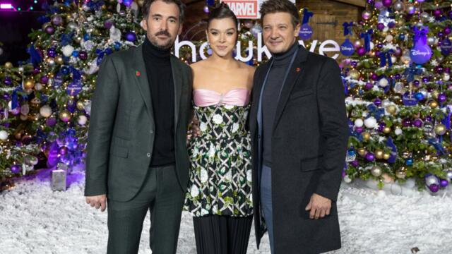 Jeremy Renner & Hailee Steinfeld learned ASL to welcome Alaqua Cox to Hawkeye cast