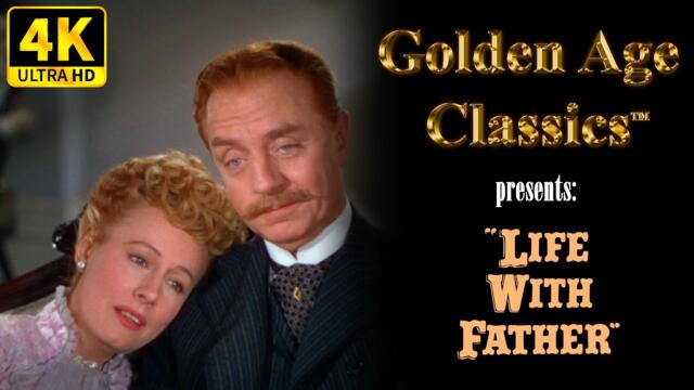 Life With Father (1947) Full Movie | True 4K UHD | COLOR-ENHANCED | William Powell | Irene Dunne |