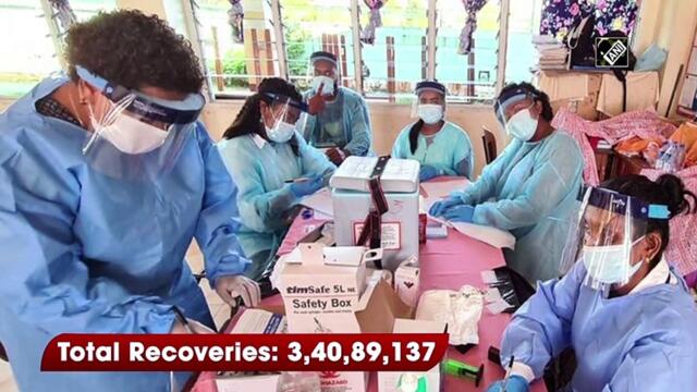 India reports 8,439 new Covid infections, 195 deaths in a day