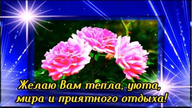 ДОБРЫЙ ВЕЧЕР! ПРИЯТНОГО  ОТДЫХА!