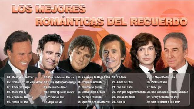 JULIO IGLESIAS, CAMILO SESTO, RAPHAEL, DYANGO, PERALES, BRAULIO GARCÍA SUS MÁS HERMOSA CANCIONES