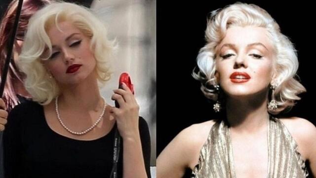 Ana de Armas Transforms Into Marilyn Monroe ☀️ Blonde
