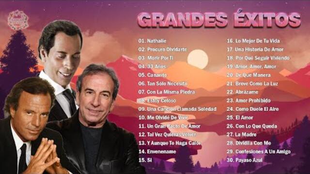 JULIO IGLESIAS, JOSÉ VELEZ, JOSÉ LUIS PERALES SUS GRANDES ÉXITOS BALADAS ROMÁNTICAS INOLVIDABLES