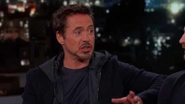 Robert Downey Jr Is Tony Stark Funny Moments