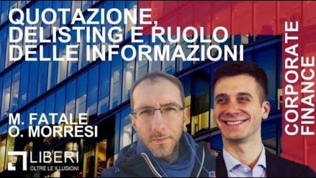 Delisting e il ruolo delle informazioni