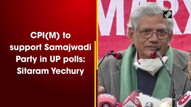 CPI(M) to support Samajwadi Party in UP Polls: Sitaram Yechury