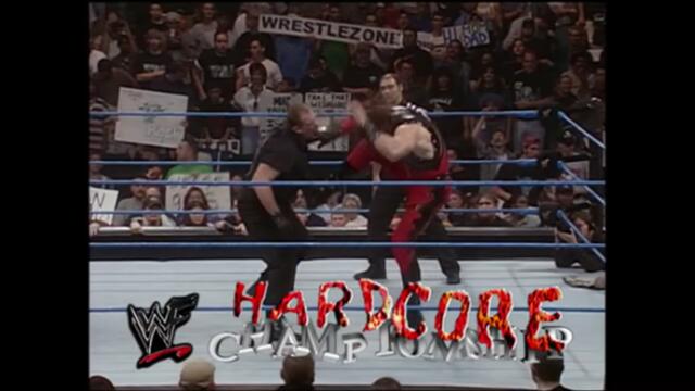 The Big Bossman vs Kane WWF Hardcore Championship