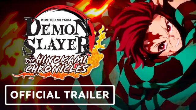 DEAMON SLAYER: Kimetsu no Yaiba  | The Hinokami Chronicles - Official Switch Announcement Trailer