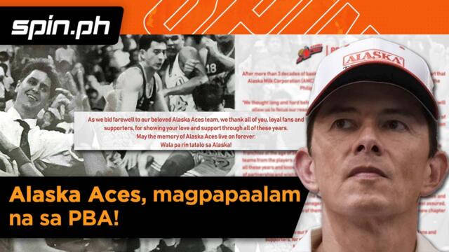 Alaska Aces, magpapaalam na sa PBA!