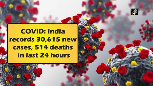 India records 30,615 new cases, 514 deaths in last 24 hours