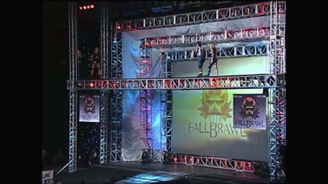 WCW Shane Douglas and Torrie Wilson vs Billy Kidman and Madusa in a Scaffold match