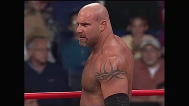 WCW Scott Steiner vs Goldberg in a No Disqualification match