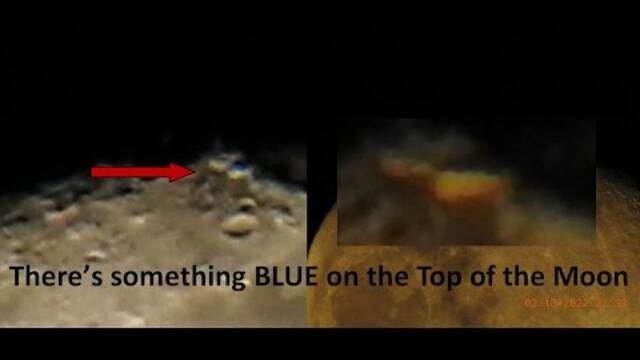 There's Something BLUE on the Top of the MOON