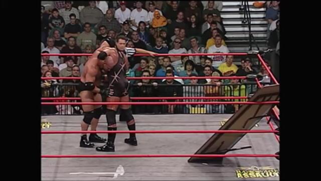 WCW Goldberg vs KroniK Handicap Elimination match