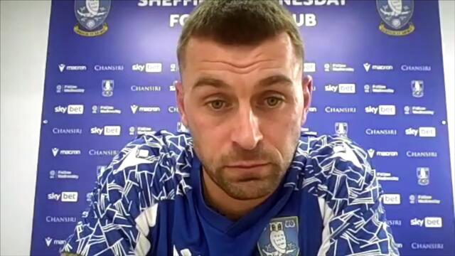The Star's Alex Miller chatting to Jack Hunt about his Sheffield Wednesday future