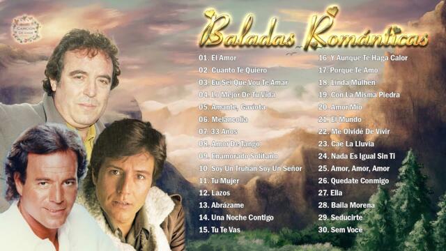 JULIO IGLESIAS, DYANGO, MANOLO OTERO MIX 30 SUPER ÉXITOS ROMÁNTICOS DEL RECUERDO