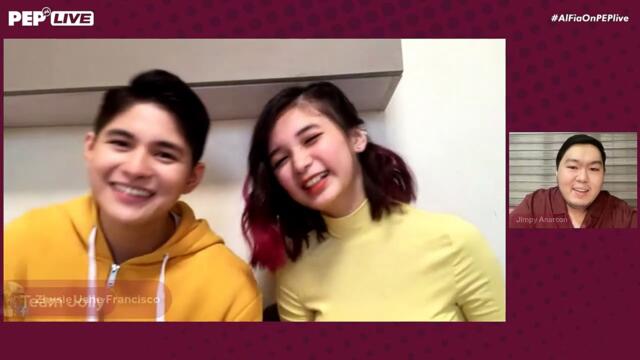 WATCH! Sofia Pablo and Allen Ansay on PEP Live