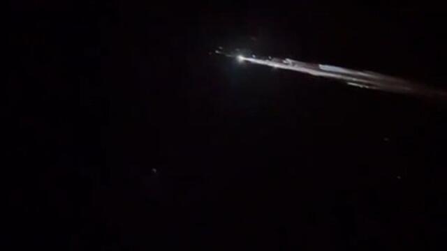 Person Captures Breathtaking Footage Of Meteor Shower