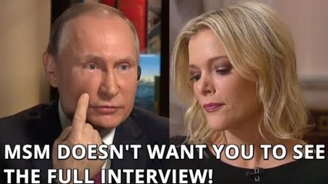 EXCLUSIVE FULL UNEDITED Interview of Putin with NBC's Megyn Kelly