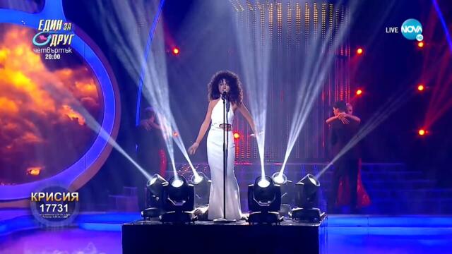 Крисия като Тoni Braxton - „Un-break My Heart” | Като две капки вода