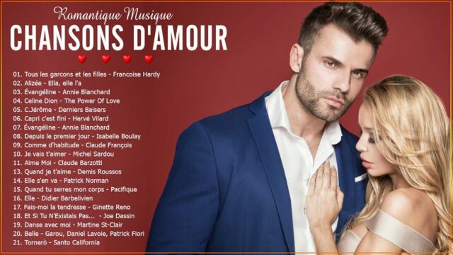 Les 100 Plus Belles Chansons D'amour Francaise Collection - 40 Tubes Nostalgie Romantique