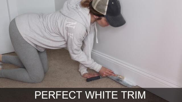 How to Paint a Room Like a PRO | Perfect Paint Lines | Paint Rolling Tips