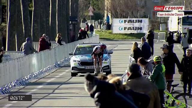 Cyclisme - Ardèche Classic : Le final