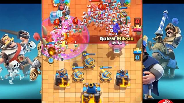 Clash Royale War Party Unlimited Elixir
