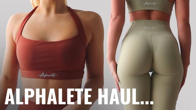ALPHALETE HAUL  |  HONEST REVIEW