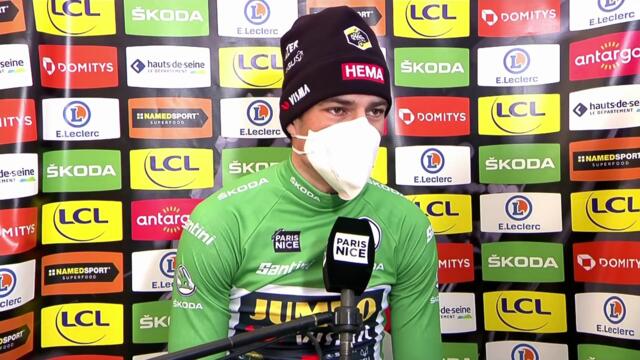 Paris-Nice 2022 - Wout Van Aert : "The sprint of Mads Pedersen was really impressive"